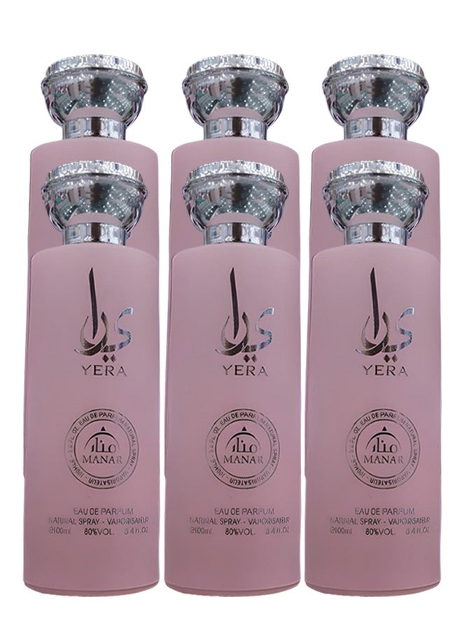 منار 6 قطع عطر ييرا للنساء 100 مل - Image 1