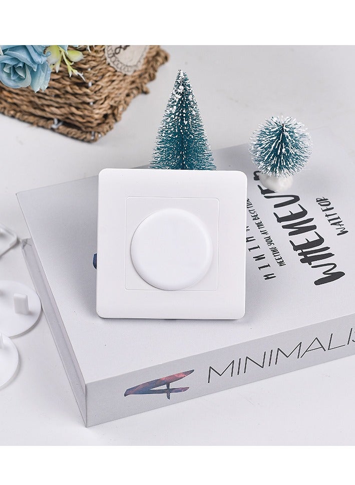 10-Piece Baby Safety Outlet Socket Protector White - Image 1