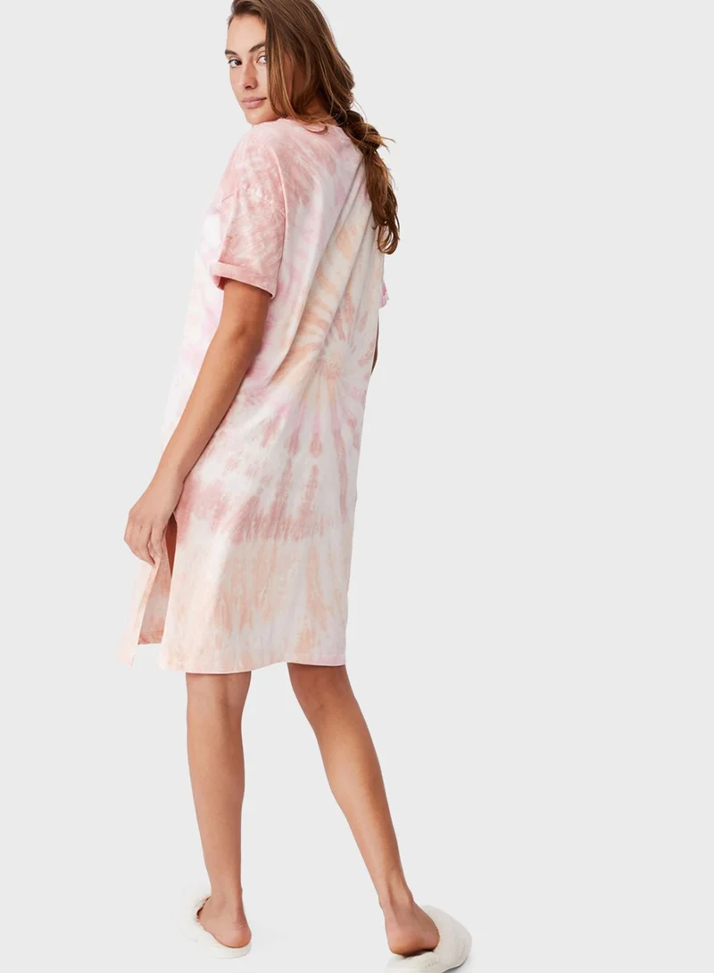 Cotton On Body Tie Dye Nightdress