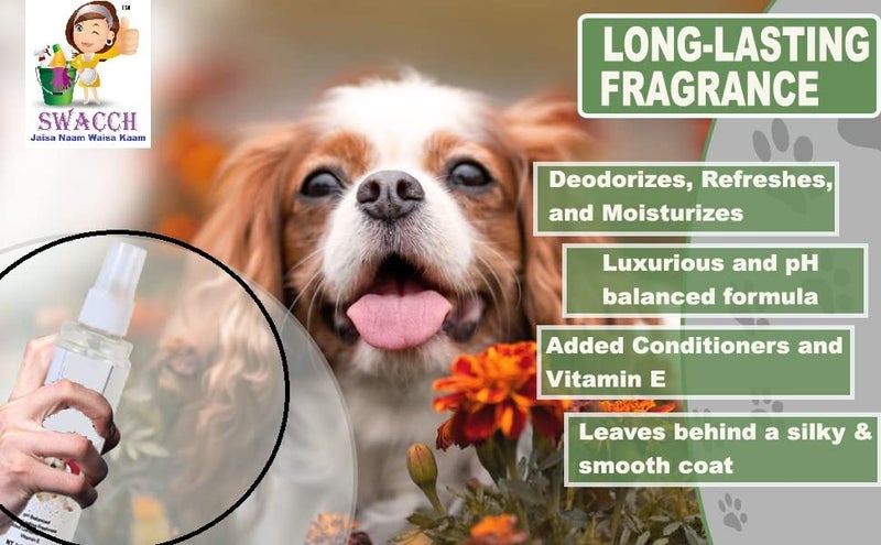 swacch Pet Shampoo (Neem Alovera) + Deodorizer (Jasmine) + Stain Remover (Lavender) 1 Litre Combo Pack of 3 - Image 2