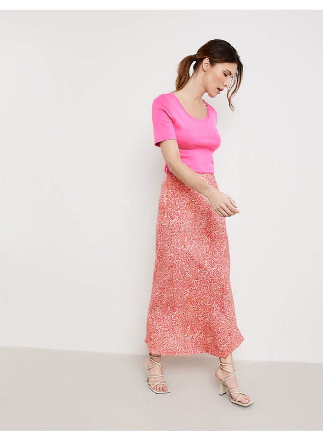 GERRY WEBER تنورة ماكسي بنمط بيزلي  - Image 2