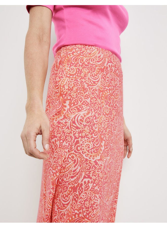 GERRY WEBER تنورة ماكسي بنمط بيزلي  - Image 1