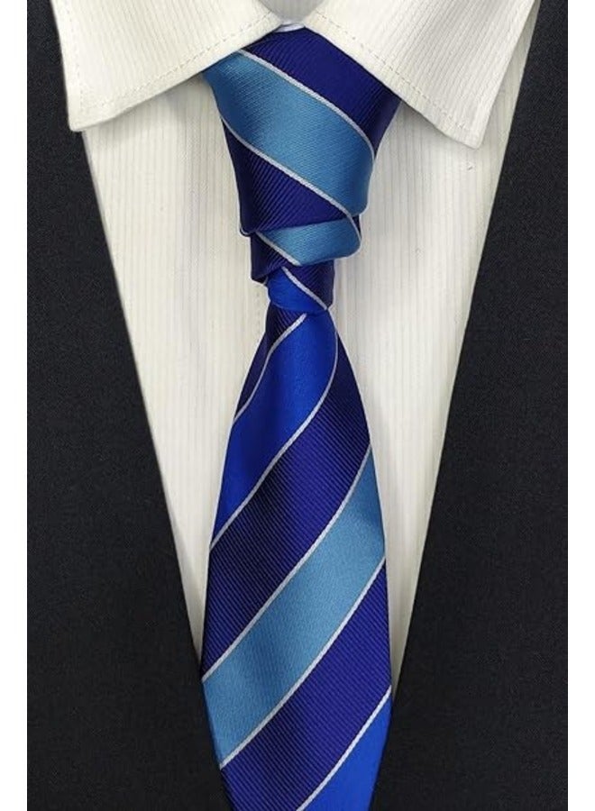كينج مان ربطة عنق رسمية للرجال - ربطة عنق رجالي - ربطات عنق للقميص والبدلة - نمط ضيق - Image 2