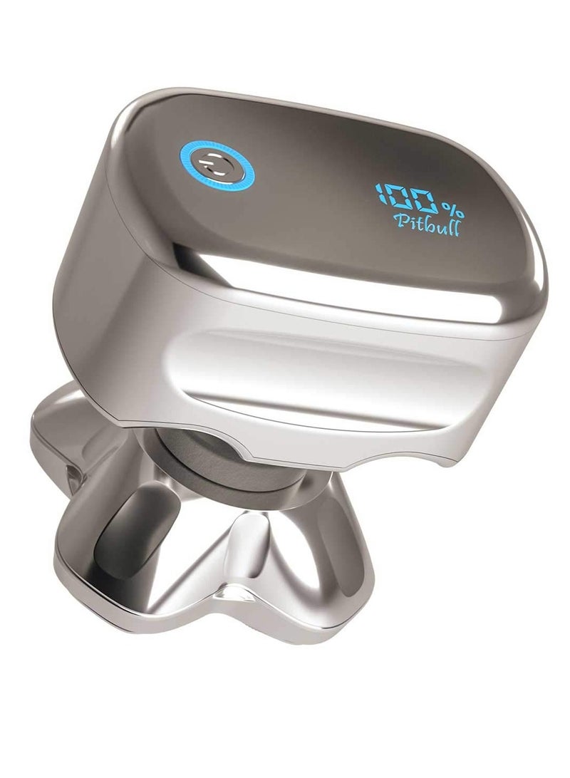 Skull Shaver Pitbull Platinum Pro Electric Head Shaver for Men with Bonus CR-3 Blade, Wet/Dry 4 Razor Hair Trimmer, 4D Rechargeable Rotary Shaver - Image 2