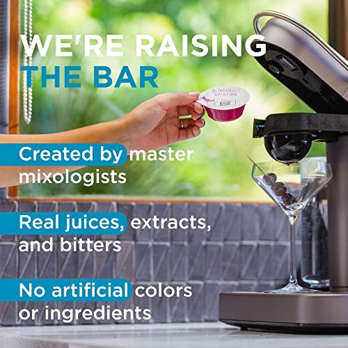 Bartesian 16-Pack Lemon Drop Mixer Capsules for Cocktail Machine – Home Bar Mixology Cocktails Mix Pod Capsule Set to Use with The Bartesian Cocktail Drink Maker Machine - Image 2