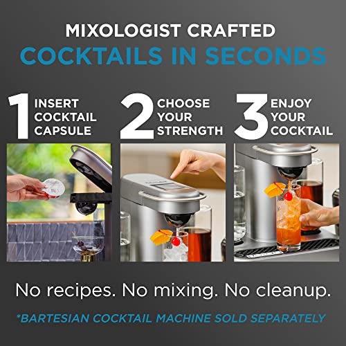 Bartesian 16-Pack Lemon Drop Mixer Capsules for Cocktail Machine – Home Bar Mixology Cocktails Mix Pod Capsule Set to Use with The Bartesian Cocktail Drink Maker Machine - Image 5