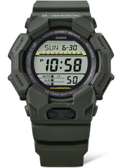 G-SHOCK Digital Green Bio Based Resin Band Men's Watch GD-010-3 - 51.9MM  - Image 3