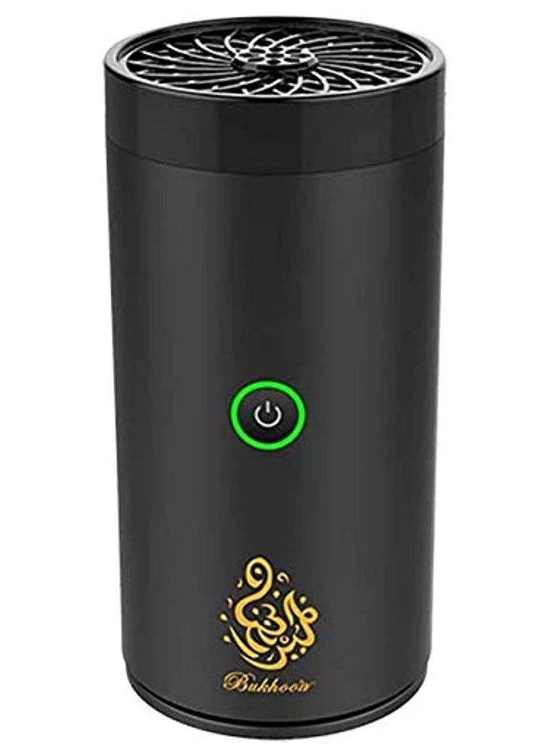 Raxoom Car Bukhoor Usb Type-C Power Bakhoor Rechargeable | Black  - Image 1
