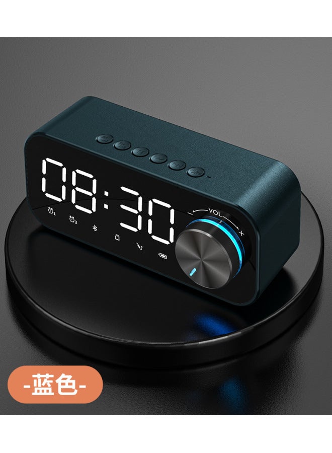 نيوترل ساعة بلوتوث لاسلكية متعددة الوظائف، مكبر صوت ذكي، مرآة منبه، مجموعة منزلية، بث محمول، ستيريو صغير متنقل - Image 1