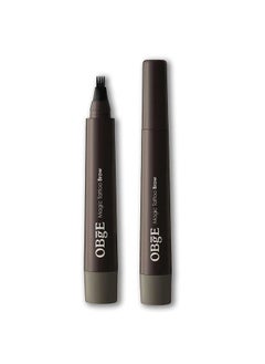 Magic Tattoo Brow (Natural Gray, 0.1oz) - Fork-Tip Eyebrow Pen for Natural, Long-Lasting Eyebrow Makeup. Water-Resistant, Smudge-Proof Formula with Precise Application.