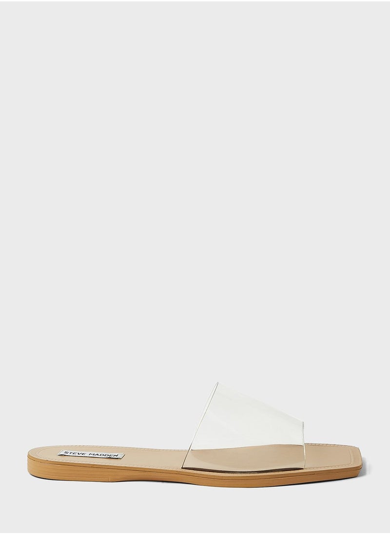 STEVE MADDEN - Nixi Flat Sandals - Image 1