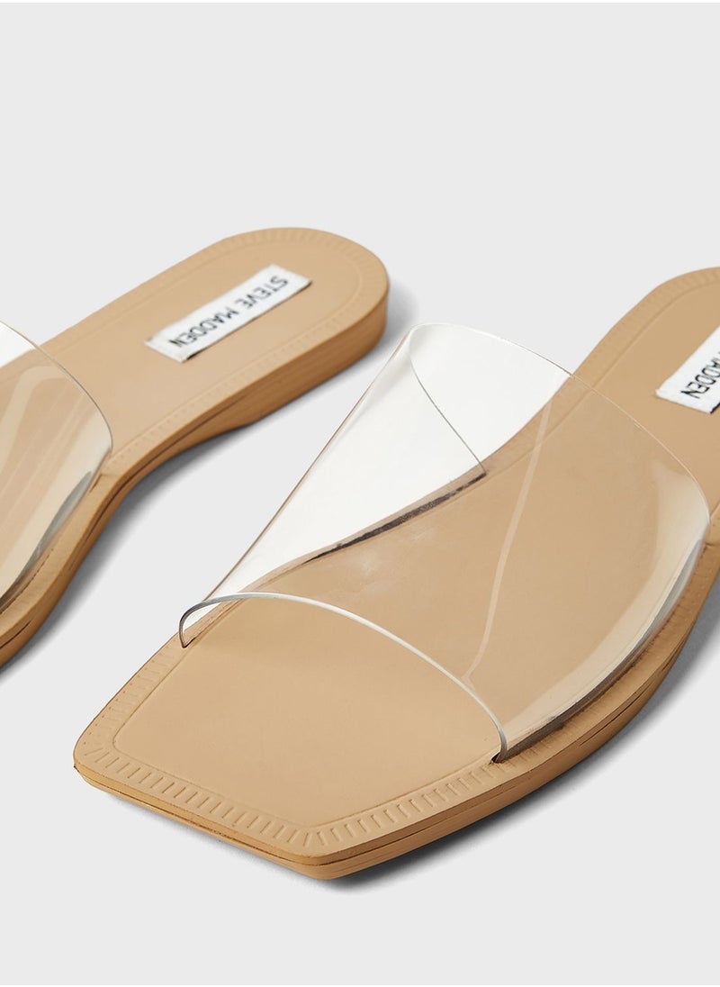 STEVE MADDEN - Nixi Flat Sandals - Image 1