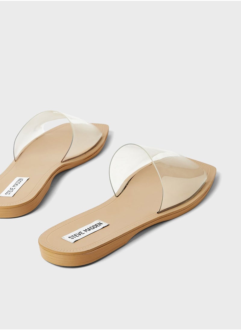 STEVE MADDEN - Nixi Flat Sandals - Image 1