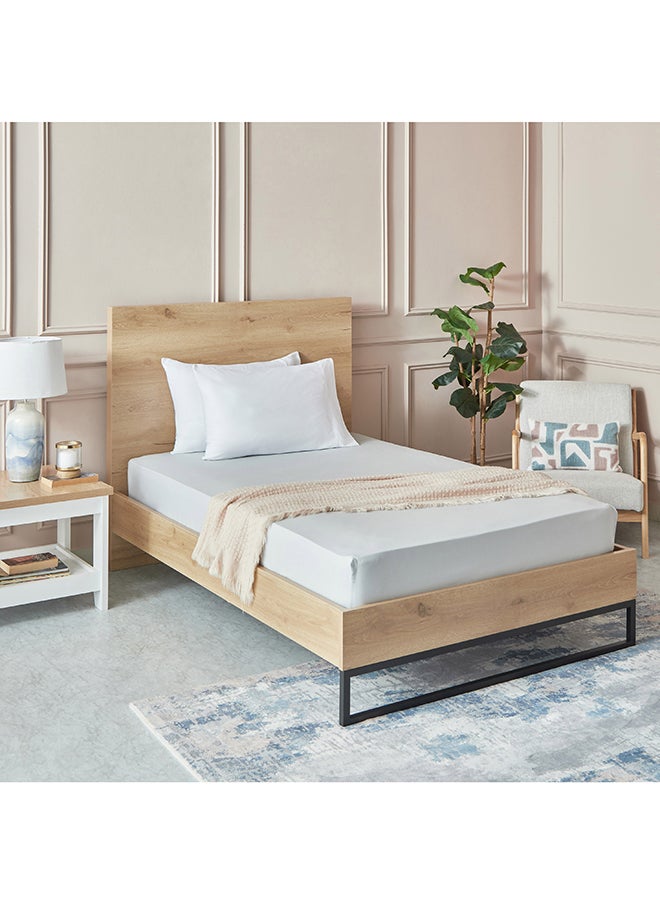 Home Box - Essential Cotton Twin Flat Sheet 260 x 170 cm - Image 1