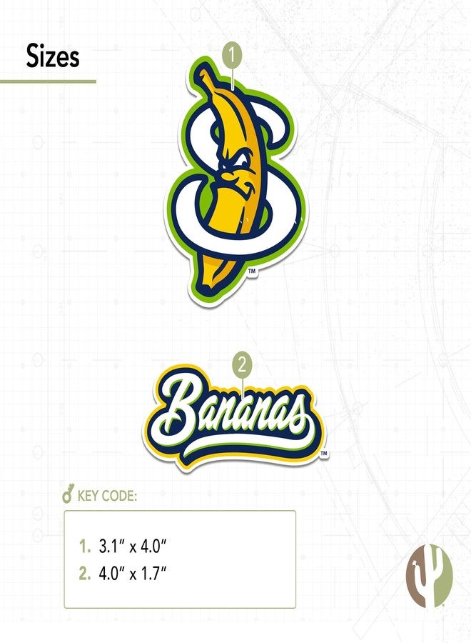 Desert Cactus Savannah Bananas Sticker Decal Vinyl Baseball Laptop Water Bottle Car Scrapbook (Type 4 inch C) - Image 3