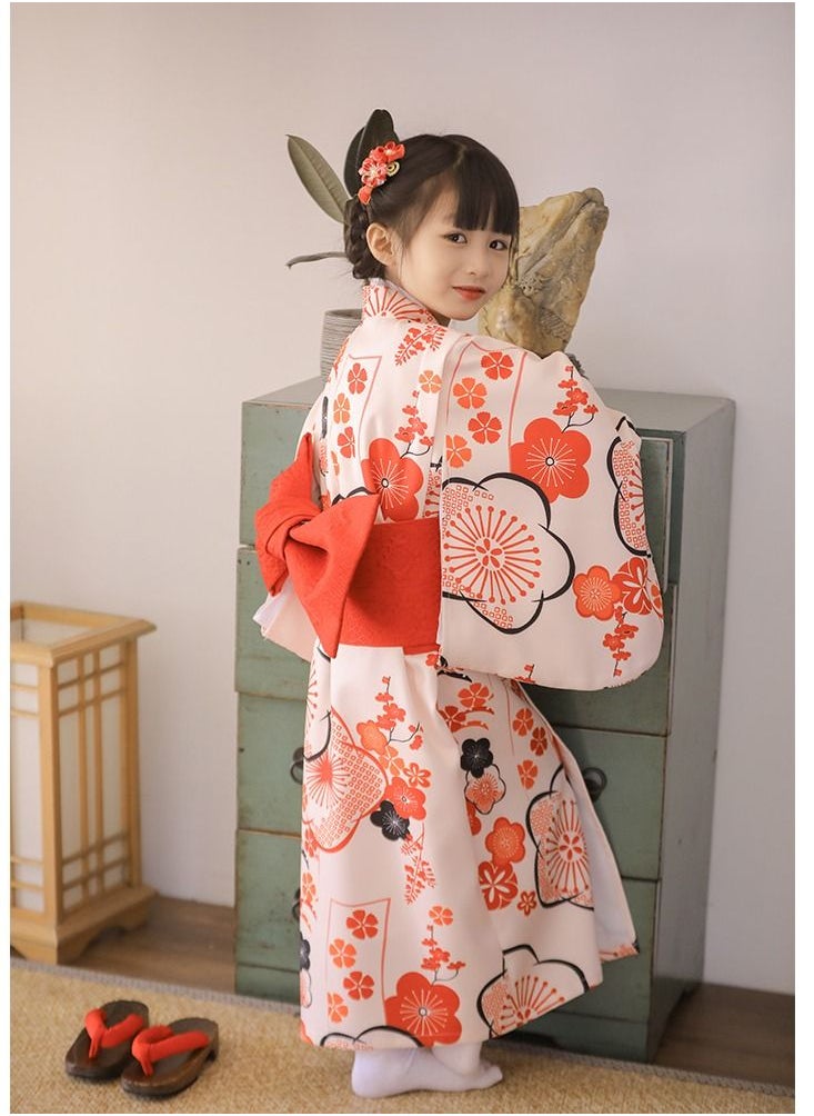 Al Aoyama Girl Kimono Robe Japanese Dress Photography Cosplay Costume Japanese Asian Dress Robe with Belt  - Image 4