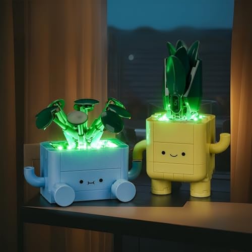 LocoLee Light kit Compatible with Lego 10349 Happy Plants No Model Only Light LED Lighting Accessories Compatible with Lego 10349 Happy Bonsai - Image 1