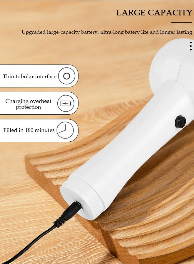 DUNISO Electric Spin Scrubber, Cordless Cleaning Brush with 3 Brush Heads Portable Handheld Cleaning ToolRechargeable Grout Brush Power Scrubber for Tub Floor Kitchen Wall Tiles - Image 5