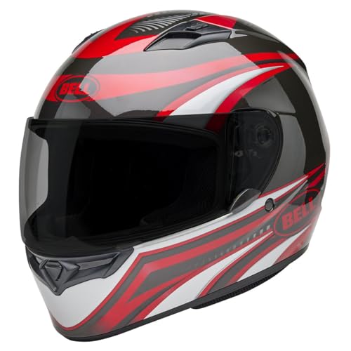 BELL Qualifier Full-Face Motorcycle Helmet (Gloss Conduit Red/Silver - X-Large) - Image 3