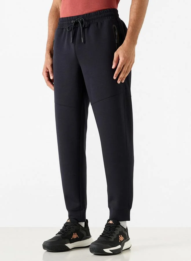 Kappa Joggers with Drawstring Closure and Pockets