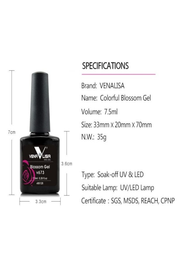 Venalisa Blossom Gel from BELLE GAGA™ 7.5ml Rose Flower Blooming Effect Nail Gel Polish (V675) - Image 3