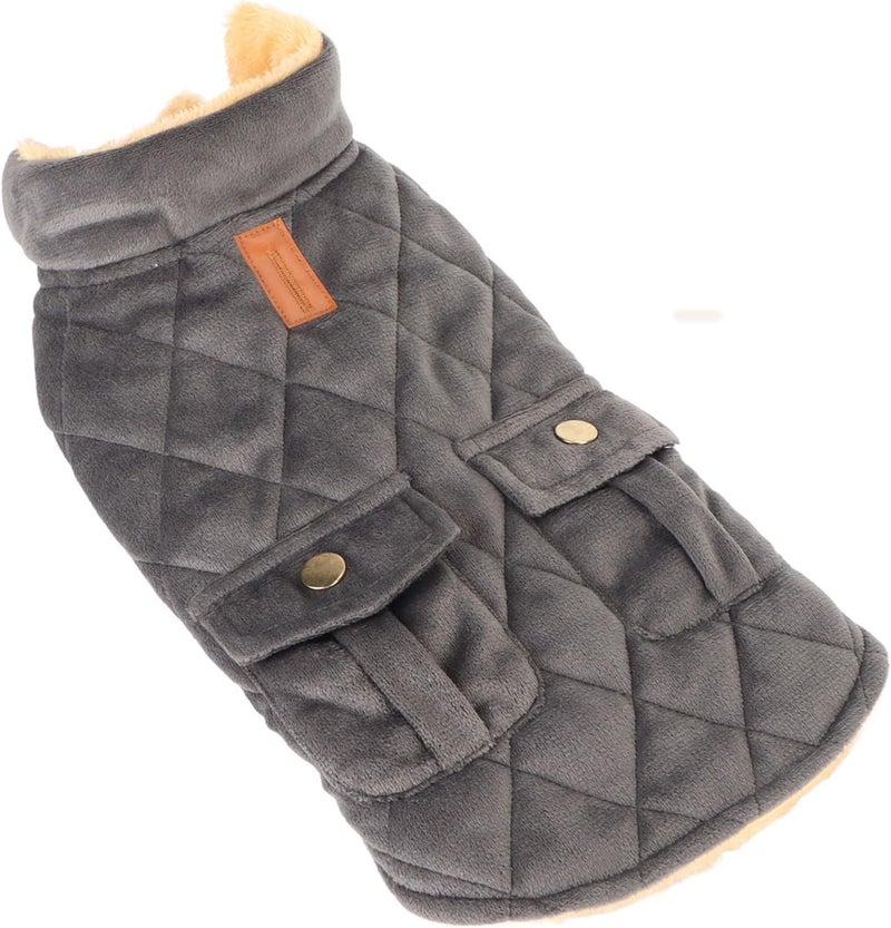 VINGVO Dog Coat, Winter Coat for Dogs Pet Warm Jacket Winter Coats for Dogs Warm Dog Jacket Outdoor Walking Hiking (S) (M) (L) (XL) (XXL) - Image 3