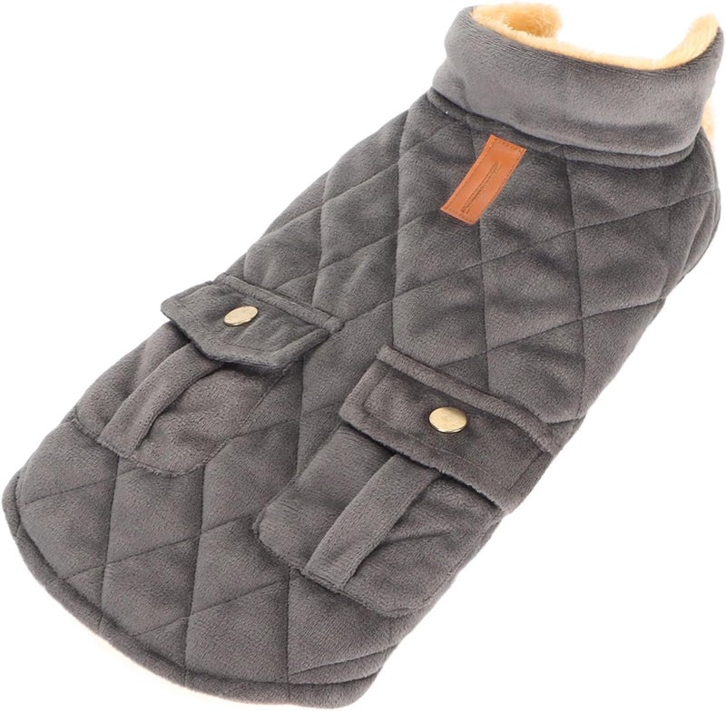 VINGVO Dog Coat, Winter Coat for Dogs Pet Warm Jacket Winter Coats for Dogs Warm Dog Jacket Outdoor Walking Hiking (S) (M) (L) (XL) (XXL) - Image 1