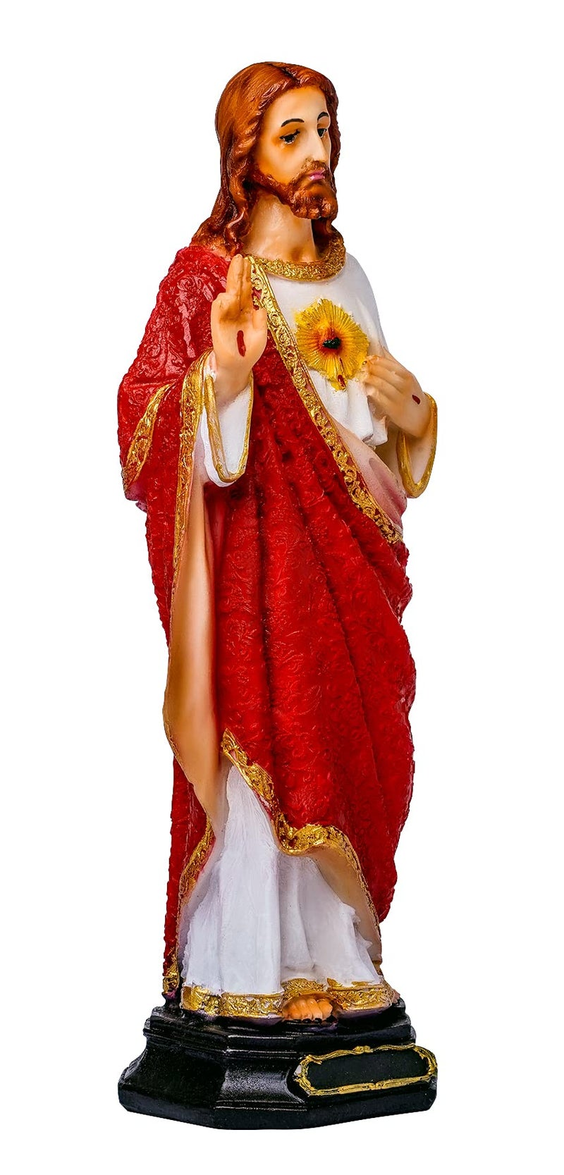 Newven Jesus Statues Christian Gifts for Home Decor god Idol showpiece Table Wall Decorative Figurine for House Warming Wedding Anniversary 30 x 10 x 8 cm - Image 5