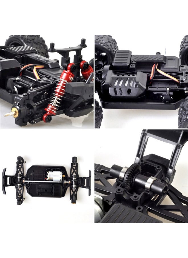 Generic - 18311 Remote Control Car Accessories 18301 High-speed Remote Control Racing Car 2.4g Electronic Plastic Components 18321-Color:Rear Left And Right Hub - Image 1