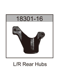 18311 Remote Control Car Accessories 18301 High-speed Remote Control Racing Car 2.4g Electronic Plastic Components 18321-Color:Rear Left And Right Hub