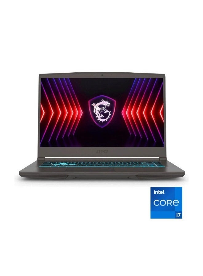 إم اس أي MSI Thin 15 B13UC Gaming Laptop Intel Core i7 13620H 16GB RAM 512GB SSD NVIDIA GeForce RTX 3050 4GB 15.6" FHD DOS Gray grey - Image 1