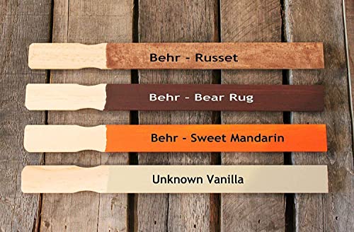 REWISS Paint Stir Sticks-Rewiss Bulk 100 PCS 10in Length Bamboo Craft Sticks Natural Color Paint Stir Sticks - Image 5