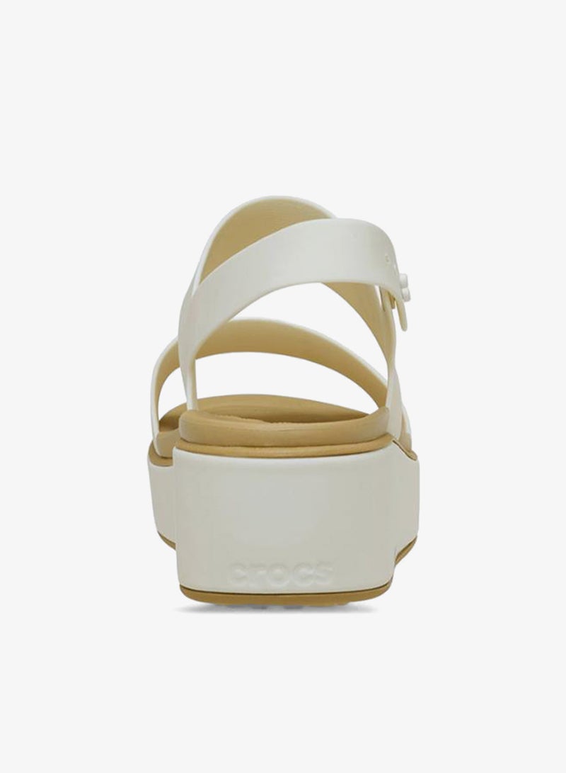 crocs Brooklyn Matte Wrap Wedge Sandals - Image 4