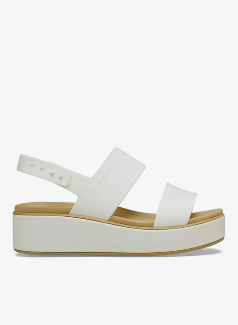 crocs Brooklyn Matte Wrap Wedge Sandals - Image 1