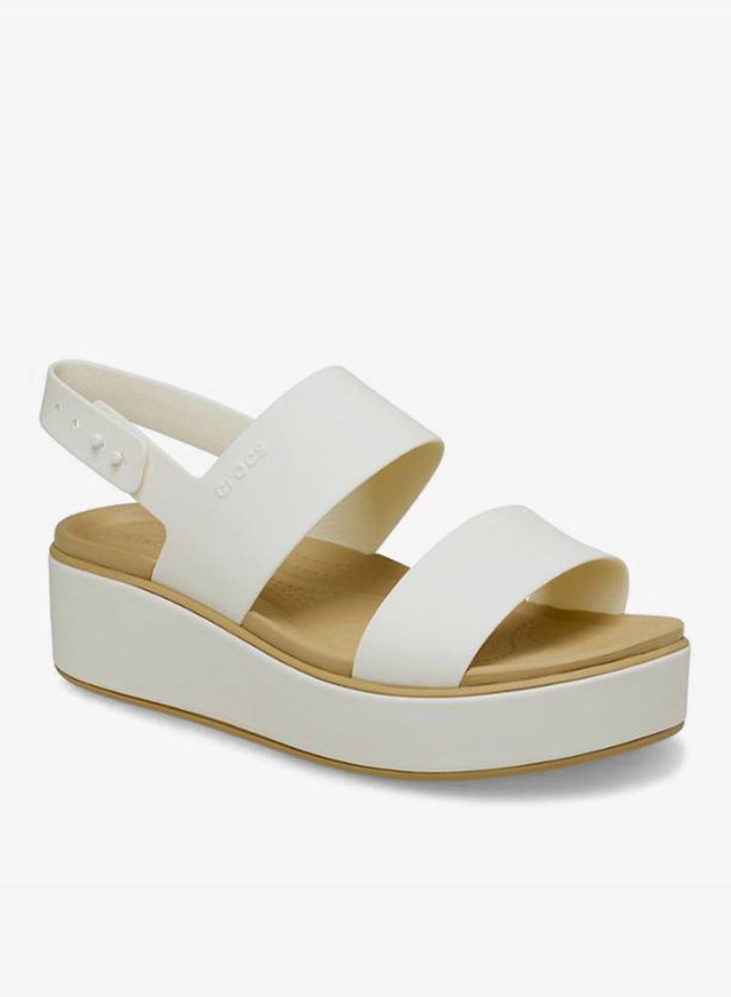 crocs Brooklyn Matte Wrap Wedge Sandals - Image 3