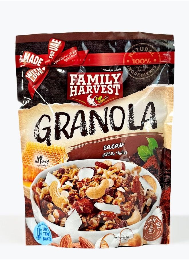 FAMILY HARVEST - Granola with Cacao 250g - Image 1