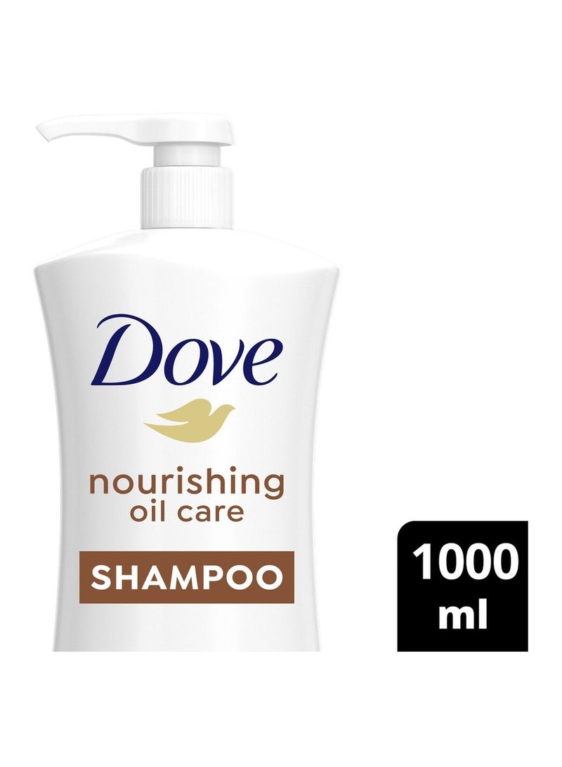 Dove Nourishing Oil Care Shampoo 1 L - Image 1