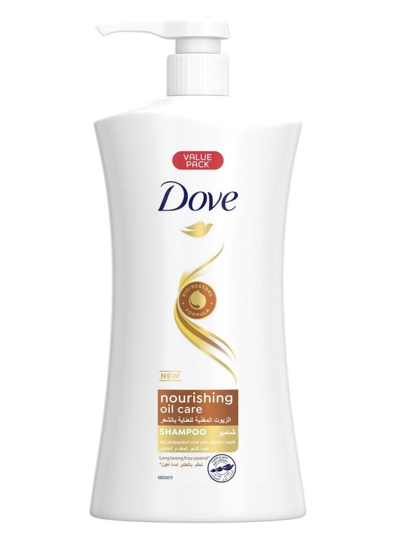 Dove Nourishing Oil Care Shampoo 1 L - Image 2