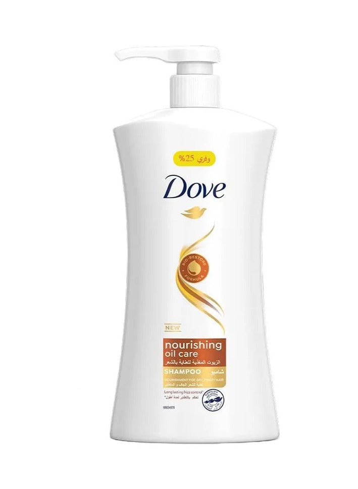 Dove Nourishing Oil Care Shampoo 1 L - Image 3