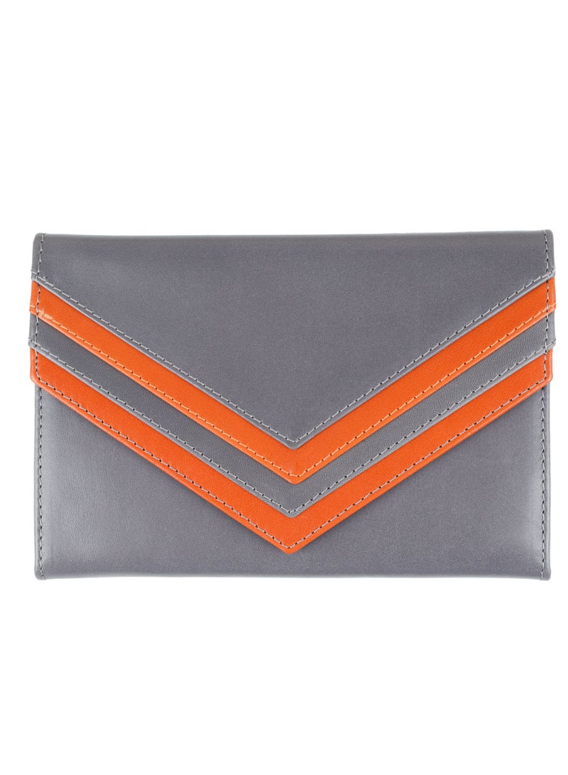 Three Angels Three Angels Genuine Leather Grey Female Wallet  - Image 1