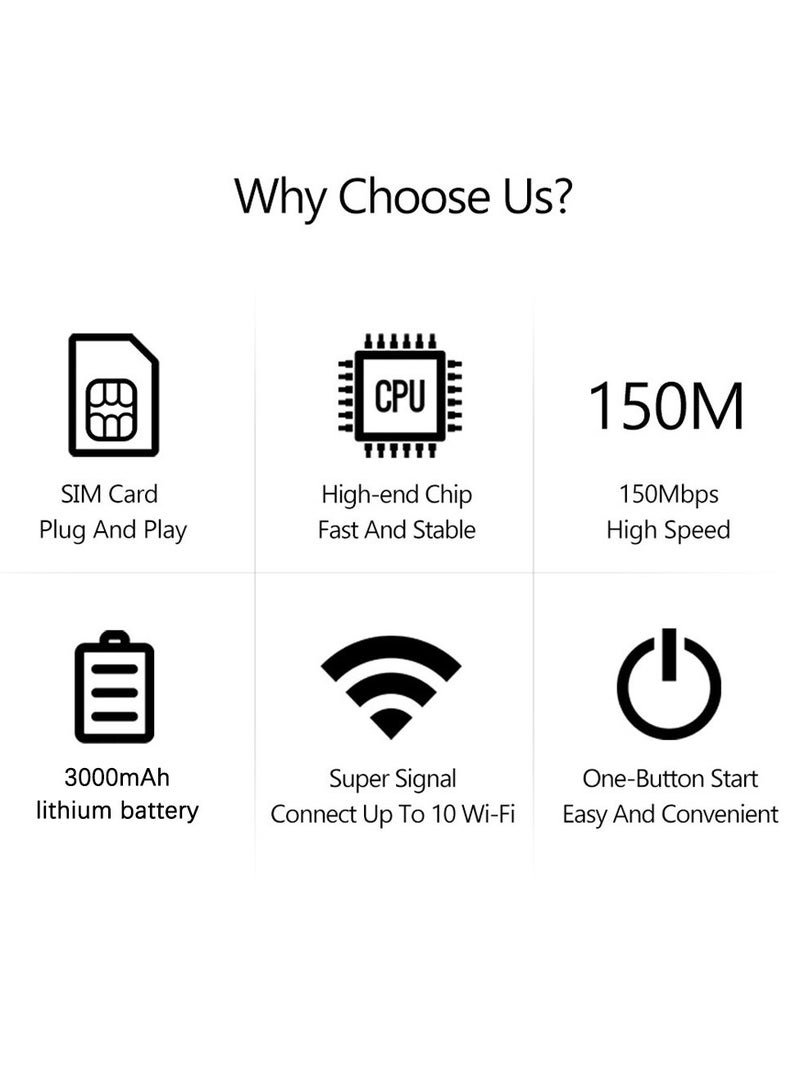 Tanwer 4G portable WIFI color screen pocket wifi router portable shared wireless router - Image 4