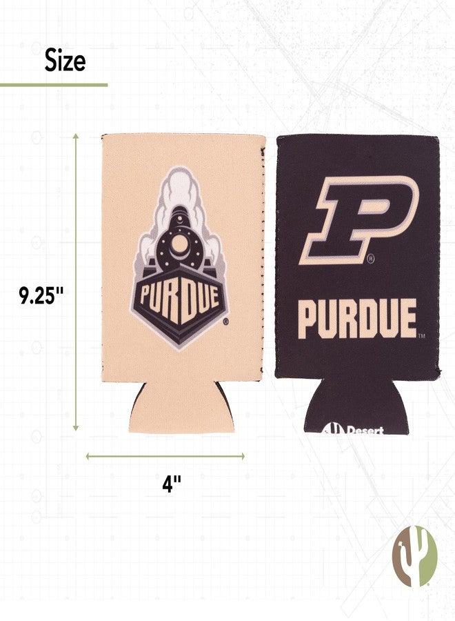 Desert Cactus Purdue University Can Insulator Beverage Cooler 1 Pack Foam Beverage Holder Boilermakers (1 Pack Can - Design A) - Image 4