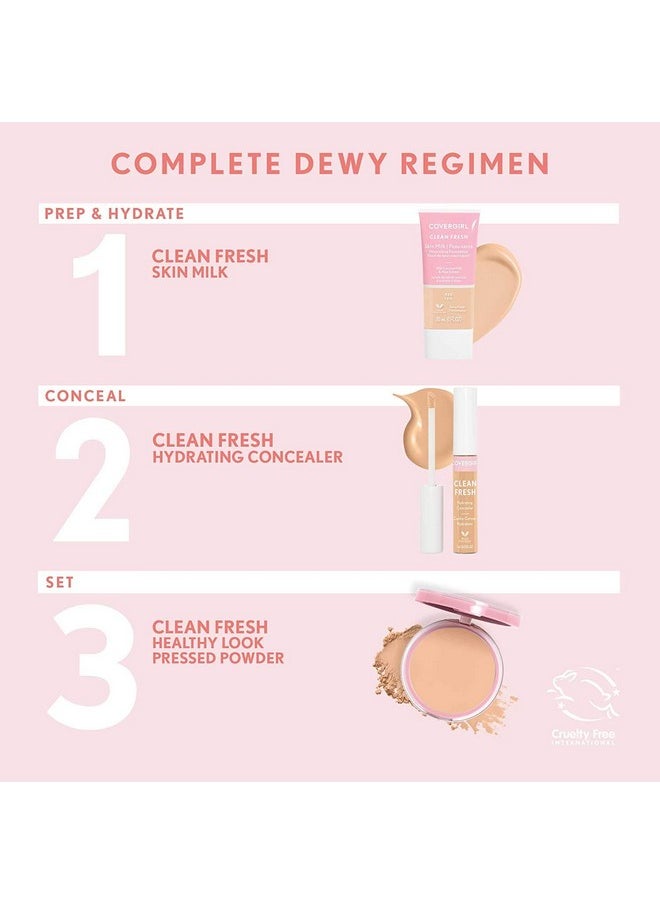 CoverGirl Clean Fresh Pressed Powder Fair 0.35 Oz  - Image 5