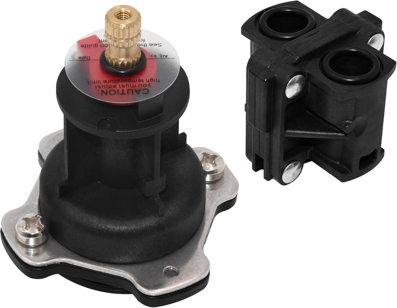 GREATUS GP76851 Mixer Cap and Pressure Balancing Unit (Shower) Parts Cartridge Compatible with Kohler, Replacement for Rite-Temp and 1/2" Shower Valve GP500520 and GP77759 Parts After Market Replacement - Image 1