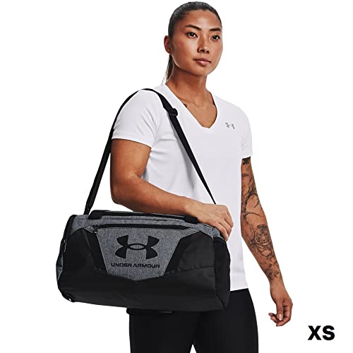 Under Armour unisex-adult Undeniable 5.0 Duffle-Large , Pitch Gray Medium Heather (012)/Metallic Silver , One Size Fits Most - Image 5