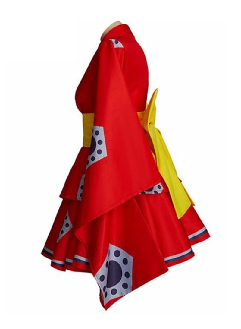 One Piece cos server Luffy Wano country Japanese kimono cosplay anime - Image 3