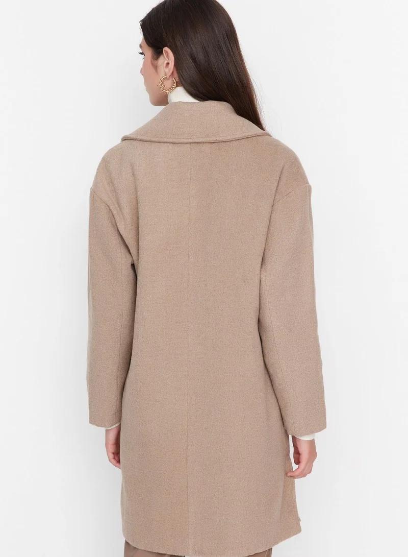 trendyol Oversized Double Breasted Coat
