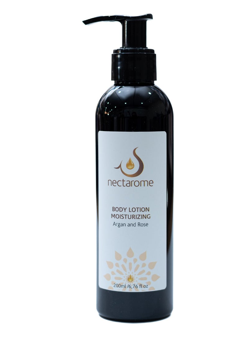 Auramoon Nectarome Body Lotion Argan and Rose - Image 1