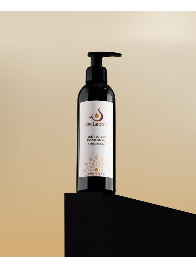Auramoon Nectarome Body Lotion Argan and Rose - Image 3