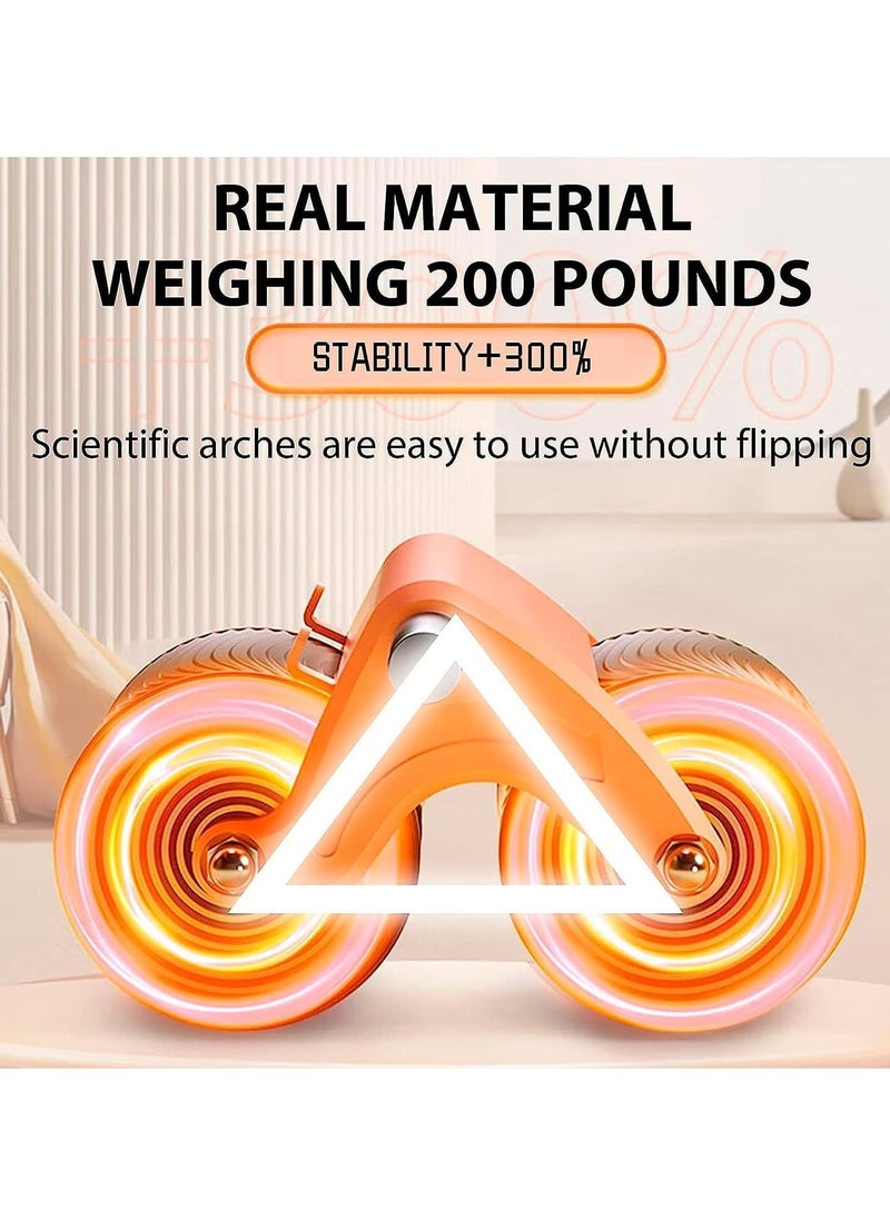 Gonice - Automatic Rebound Abdominal Wheel with Elbow Support,Ab Roller Workout Equipment for Men Women Ab Roller Wheel with Counter and Knee Pad - Image 1